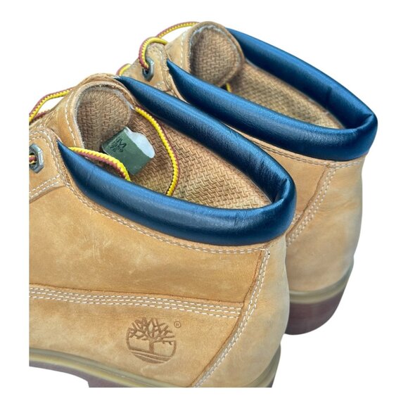Timberland Women's Waterproof Padded Collar Chuckka Boots Wheat Tan Size 8M - Picture 8 of 14